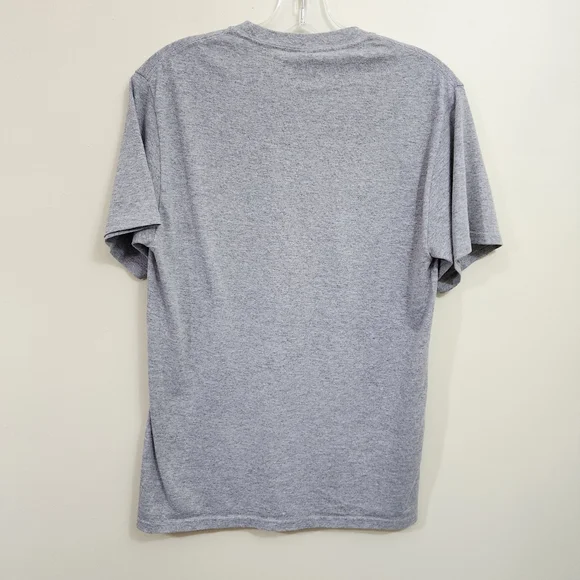 Port & Company Flocking Fabmewlous  cat flamingo graphic short sleeve tshirt  S - Picture 3 of 8